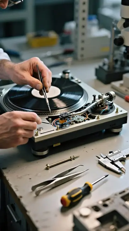 Riparazione giradischi Riparazione professionale di giradischi e altri apparecchi hi-fi