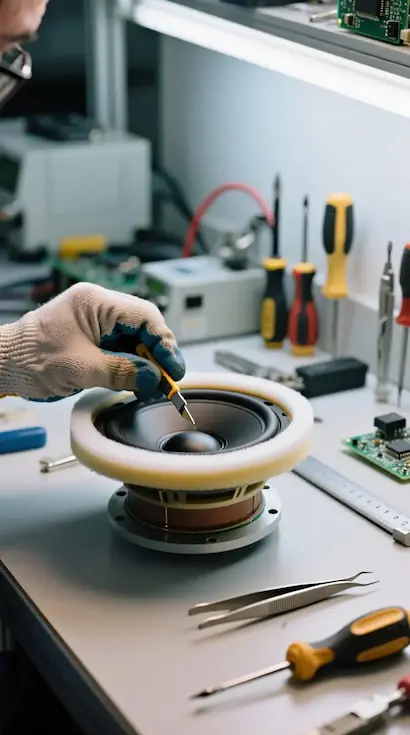 Ribordatura altoparlanti Ribordatura altoparlanti woofer e altri altoparlanti